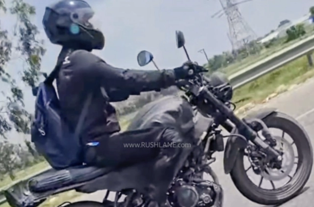 Yamaha xsr 155 thế hệ mới lộ diện khi đang chạy thử trên đường phố ấn độ - 1