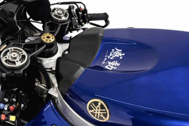 Yamaha yzr-m1 v4 2026 ra mắt - khi dòng máu mới v4 chảy trong huyền thoại xanh - 6