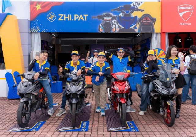 Zhipat ra mắt bộ đôi đèn led 135gp sportline và đèn hậu crypton x135 tại motogp malaysia 2025 - 20