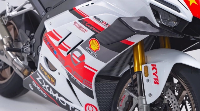 Zxmoto 820rr dám khẳng định tốc độ 300 kmh với 150 mã lực và trọng lượng 175 kg - 5