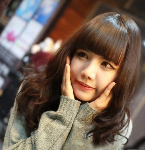 5 kiểu tóc mái thần thánh cứu chữa cho trán dô - 1