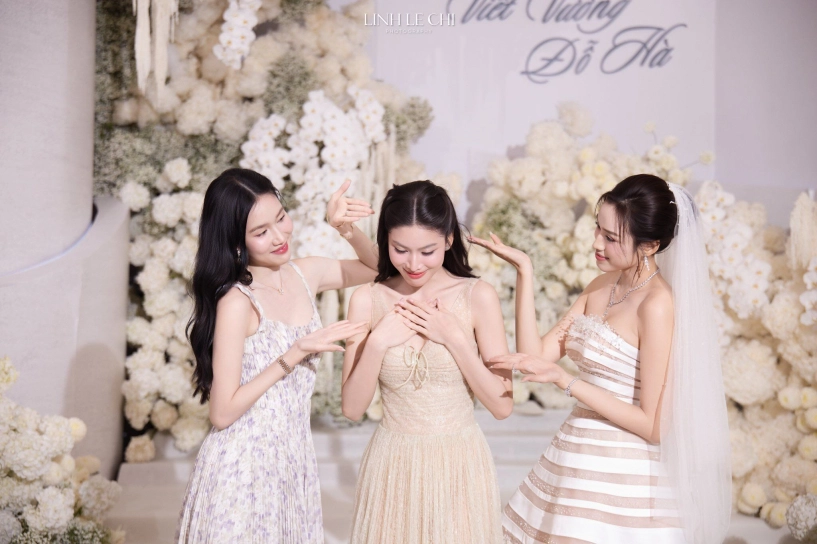 Á hậu 2k được đỗ hà nhả vía trong đám cưới visual sắc sảo nghi chuẩn bị làm dâu hào môn vì một chi tiết - 4