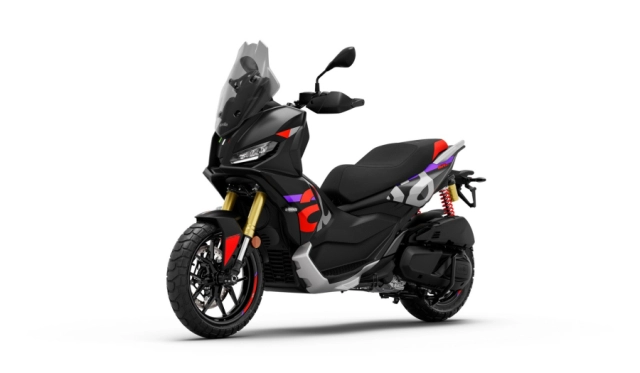 Aprilia sr gt 400 sở hữu sức mạnh 36 ngựa nhiều trang bị xịn sò - đối thủ đáng gờm của adv 350 - 1