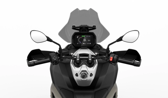 Aprilia sr gt 400 sở hữu sức mạnh 36 ngựa nhiều trang bị xịn sò - đối thủ đáng gờm của adv 350 - 7