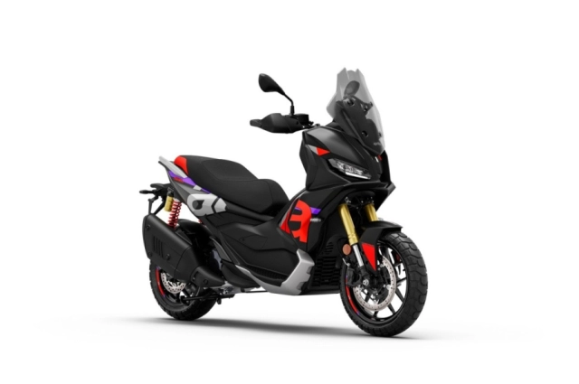 Aprilia sr gt 400 sở hữu sức mạnh 36 ngựa nhiều trang bị xịn sò - đối thủ đáng gờm của adv 350 - 10
