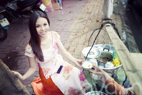 Bản sao jennifer phạm diện áo dài du xuân - 5