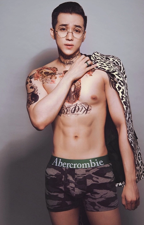 Bụng 6 múi của mỹ nam việt tại mister global 2016 - 10