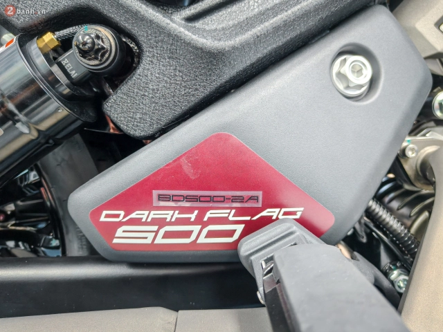 Cận cảnh benda darkflag 500 cực khủng với động cơ v4 vừa cập bến thị trường việt nam - 14