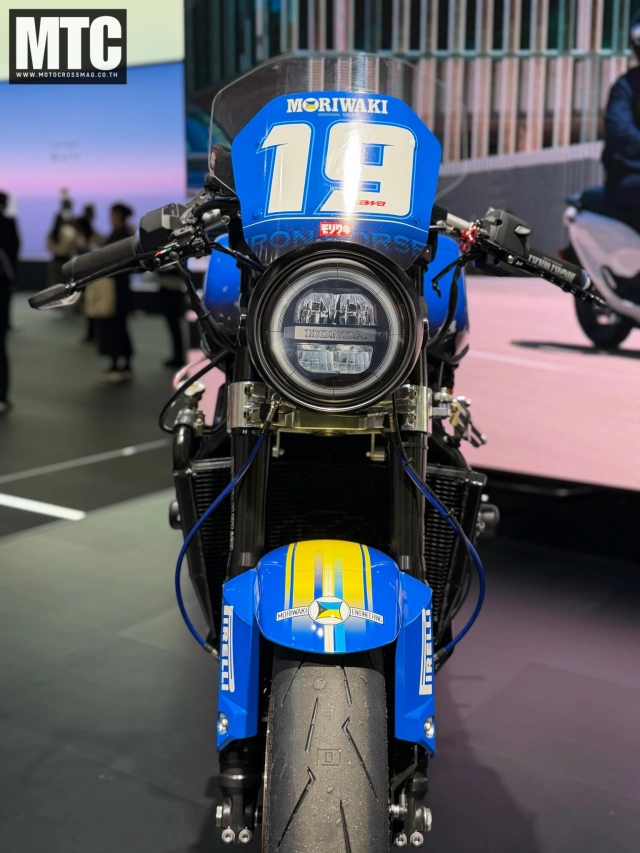 Cb1000f moriwaki khi chất cafe racer hòa cùng dna xe đua - 3