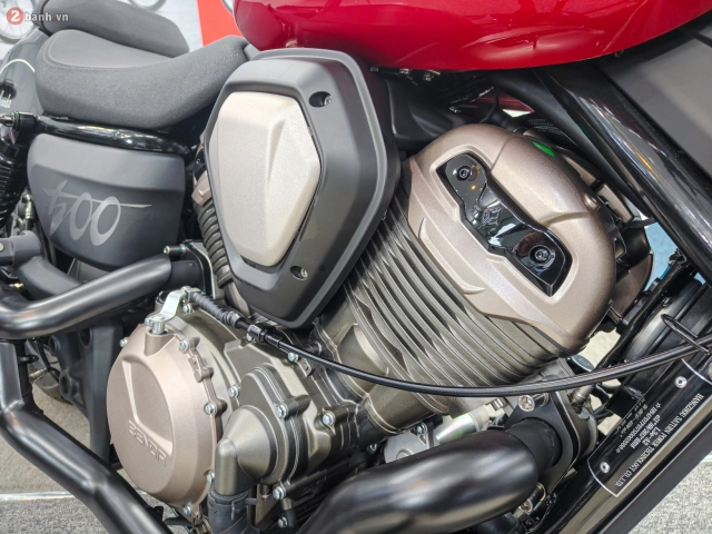 Chi tiết benda chinchilla 500 vừa đổ bộ thị trường việt nam - đối thủ đáng gờm của honda rebel 500 - 5