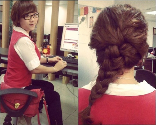 Cô biên tập viên 29 tuổi nhìn như 19 - 4