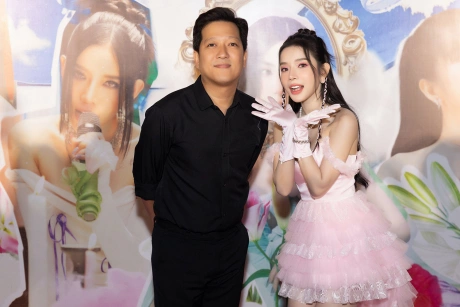 con gái trường giang là nàng thơ mới của trấn thành đẹp siêu thực như ai eo nhỏ 56cm vạn người mê - 3