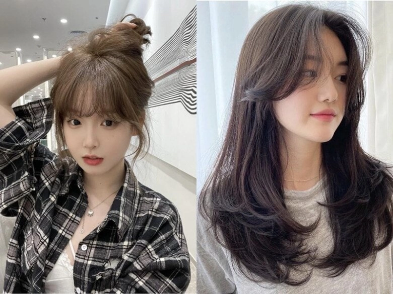 Cùng kiểu mặt sao người khác cắt mái thì trẻ còn bạn lại già cứ dựa vào điểm này sẽ tôn ngũ quan hài hòa - 14