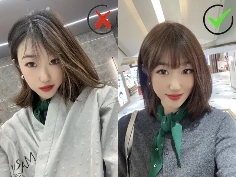 Cùng kiểu mặt sao người khác cắt mái thì trẻ còn bạn lại già cứ dựa vào điểm này sẽ tôn ngũ quan hài hòa - 15