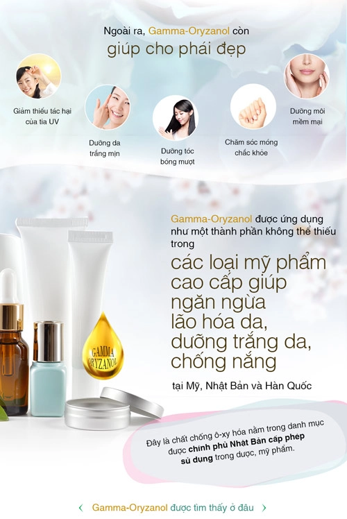 Gamma-oryzanol dưỡng chất vàng cho phái đẹp - 3