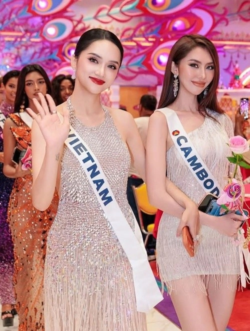 Hình ảnh hương giang ở miss universe 2025 gây chú ý - 5