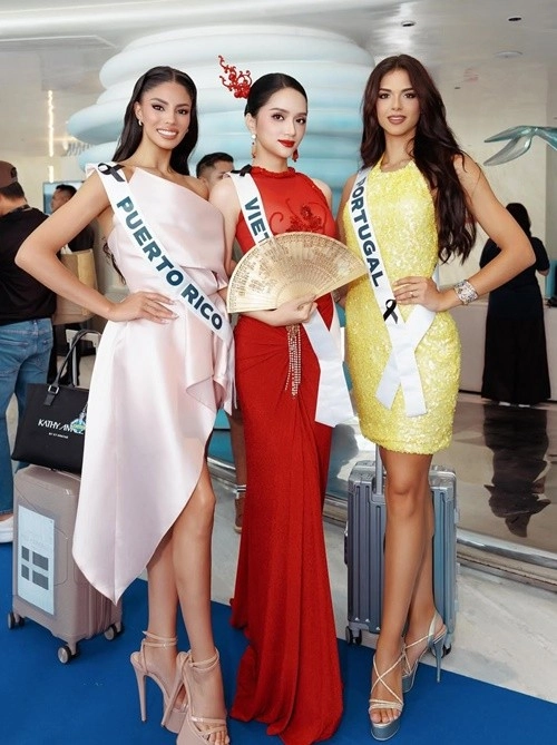 Hình ảnh hương giang ở miss universe 2025 gây chú ý - 7