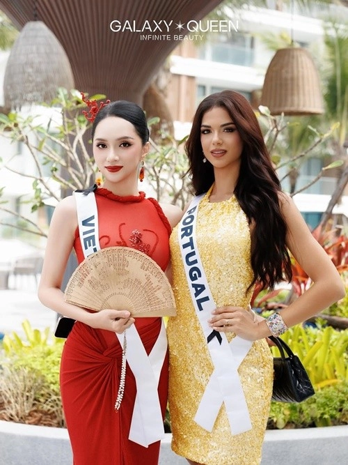 Hình ảnh hương giang ở miss universe 2025 gây chú ý - 8