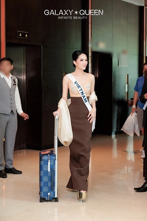 Hình ảnh hương giang ở miss universe 2025 gây chú ý - 12