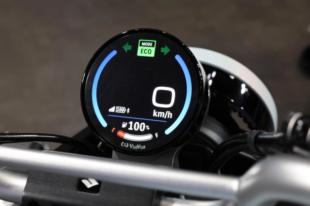 Hình ảnh thực tế của suzuki e-vanvan vừa ra mắt tại jms 2025 - chiếc minibike điện rất đáng chơi - 7