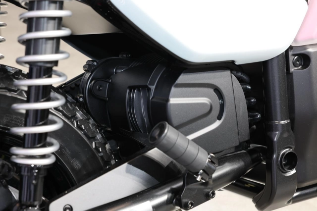 Hình ảnh thực tế của suzuki e-vanvan vừa ra mắt tại jms 2025 - chiếc minibike điện rất đáng chơi - 13