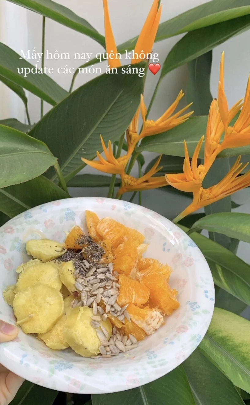 Hoa hậu phương khánh 30 tuổi vẫn trẻ đẹp như gái 20 nhờ bữa sáng không thịt ưu ái đúng 4 nguyên liệu này - 3