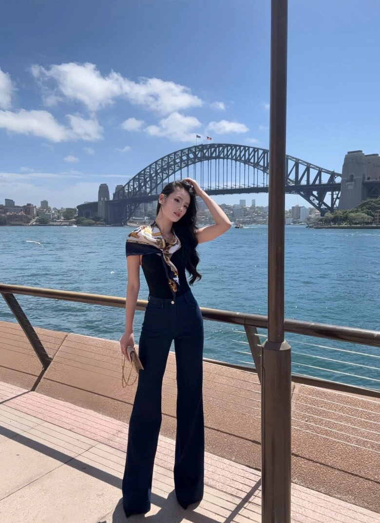 Hoa hậu ý nhi thả dáng mảnh mai tại trời úc hào hứng chờ đợi ngày trở về việt nam - 1