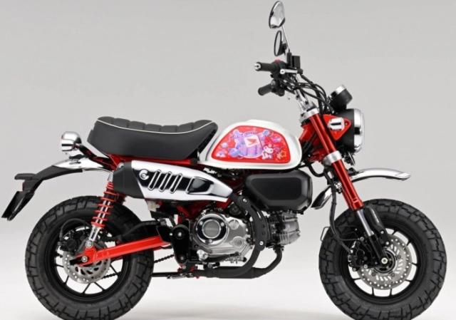 Honda giới thiệu phiên bản hợp tác thứ hai kuromi monkey 125 bán kèm phụ kiện cho fan của kuromi - 7