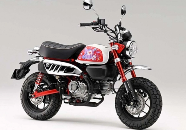 Honda giới thiệu phiên bản hợp tác thứ hai kuromi monkey 125 bán kèm phụ kiện cho fan của kuromi - 9