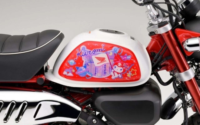 Honda giới thiệu phiên bản hợp tác thứ hai kuromi monkey 125 bán kèm phụ kiện cho fan của kuromi - 10