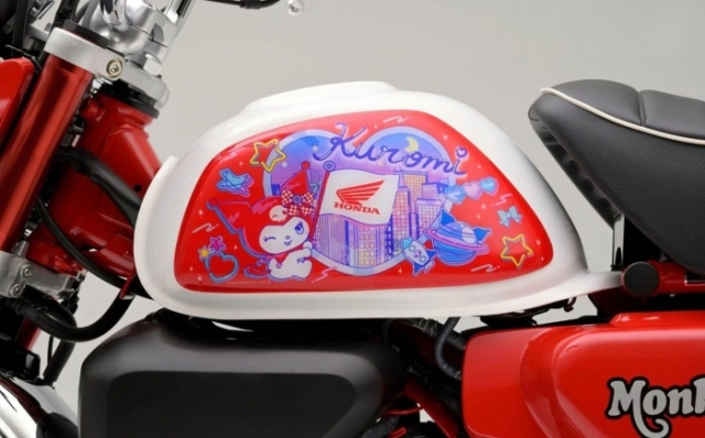 Honda giới thiệu phiên bản hợp tác thứ hai kuromi monkey 125 bán kèm phụ kiện cho fan của kuromi - 11