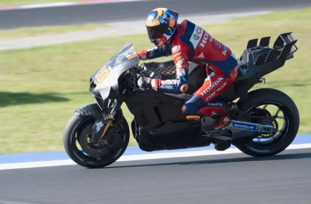 Honda mang đến bộ quây mới và thìa cho bài kiểm tra misano - 1