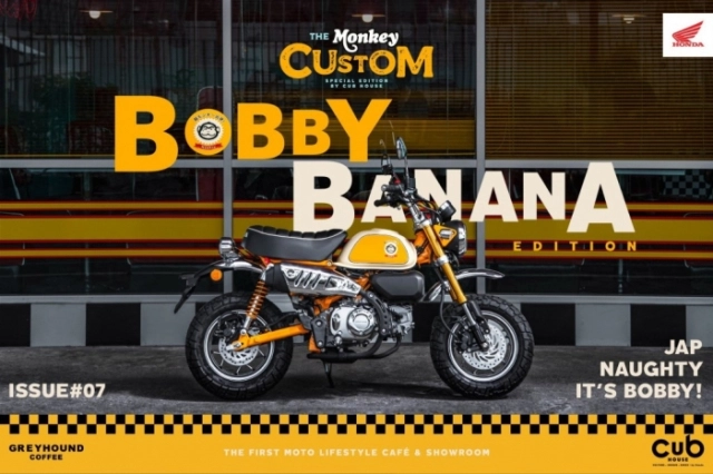 Honda monkey bobby banana edition tái xuất - màu chuối dáng xinh giá không chuối - 1