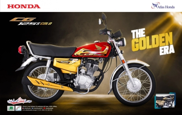 Honda ra mắt phiên bản vàng cg 125s gold edition 2026 với giá bán chỉ từ 24 triệu đồng - 4