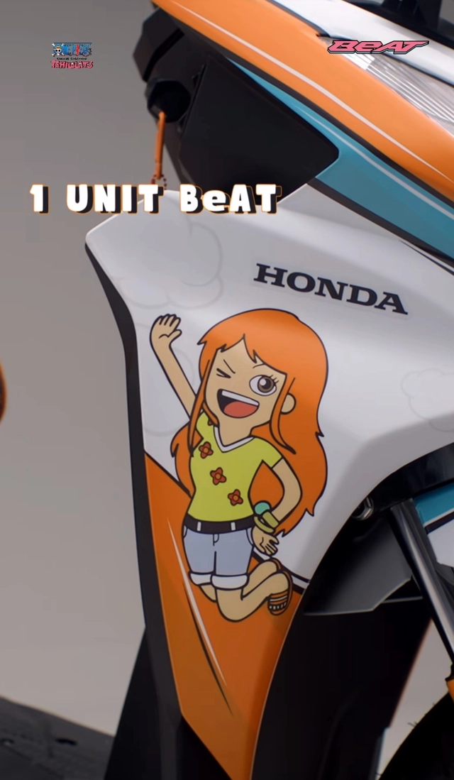 Honda trình làng bộ đôi beat street phiên bản one piece - nami và usopp - 6