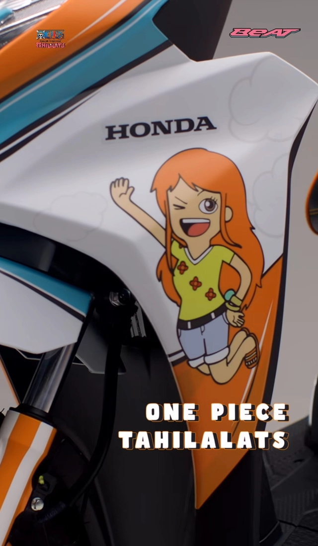 Honda trình làng bộ đôi beat street phiên bản one piece - nami và usopp - 7