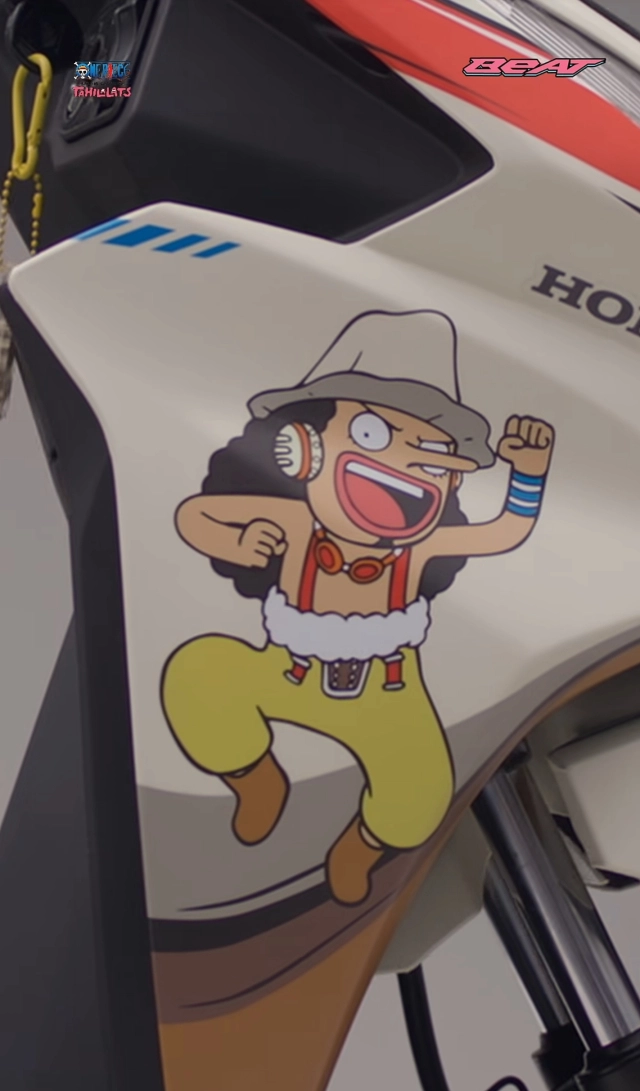Honda trình làng bộ đôi beat street phiên bản one piece - nami và usopp - 10
