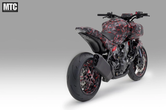 Honda v3r 900 prototype khi công nghệ nạp điện đưa động cơ xăng lên một tầm cao mới - 14