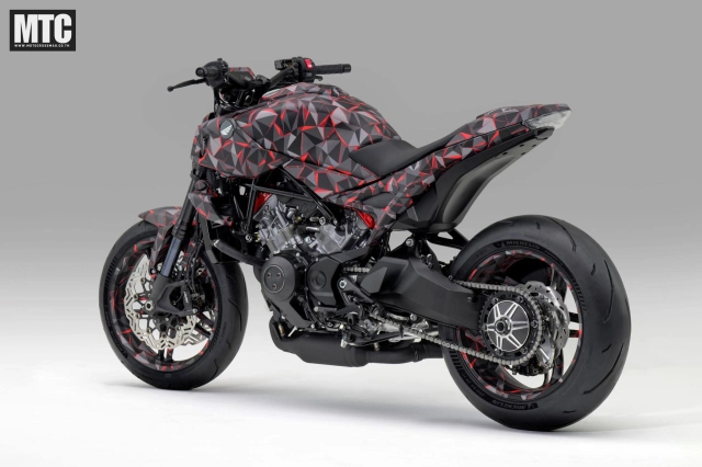 Honda v3r 900 prototype khi công nghệ nạp điện đưa động cơ xăng lên một tầm cao mới - 15