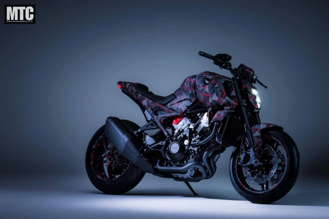 Honda v3r 900 prototype khi công nghệ nạp điện đưa động cơ xăng lên một tầm cao mới - 24