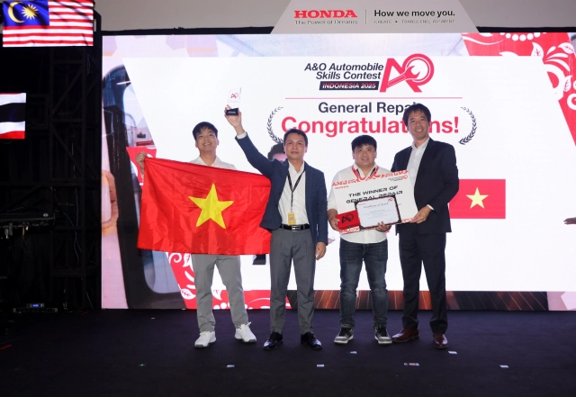 Honda việt nam thắng lớn tại hội thi kỹ thuật viên xuất sắc châu á châu đại dương 2025 - 7
