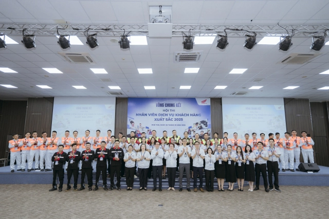 Honda việt nam tổ chức hội thi nhân viên dịch vụ khách hàng xuất sắc 2025 - 4