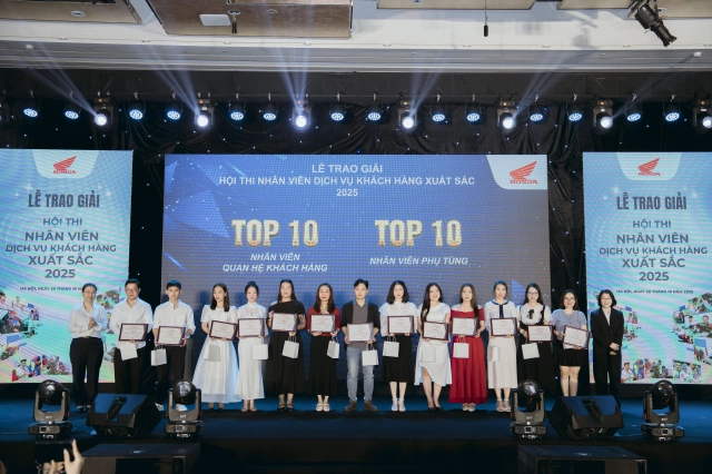 Honda việt nam tổ chức hội thi nhân viên dịch vụ khách hàng xuất sắc 2025 - 7