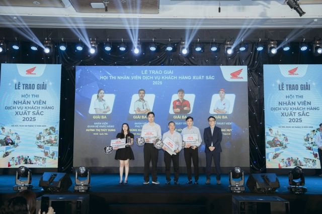 Honda việt nam tổ chức hội thi nhân viên dịch vụ khách hàng xuất sắc 2025 - 12