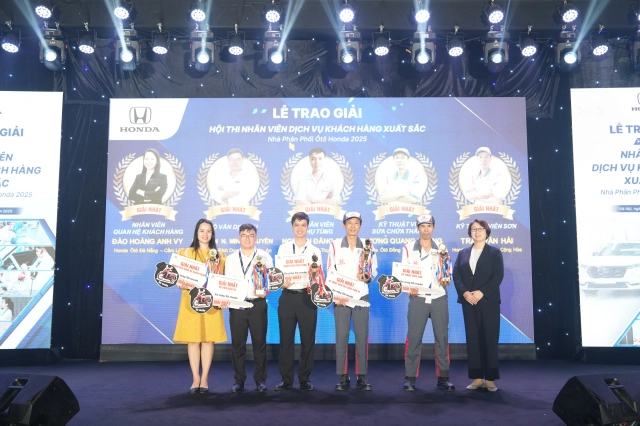 Honda việt nam tổ chức thành công hội thi nhân viên dịch vụ khách hàng xuất sắc - 3