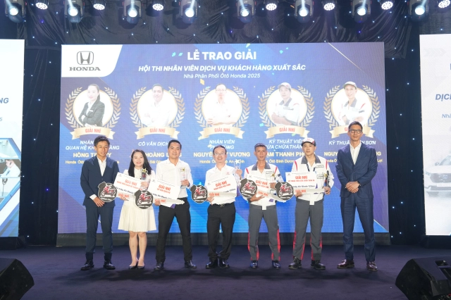 Honda việt nam tổ chức thành công hội thi nhân viên dịch vụ khách hàng xuất sắc - 4