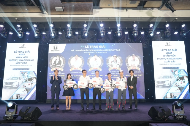 Honda việt nam tổ chức thành công hội thi nhân viên dịch vụ khách hàng xuất sắc - 5