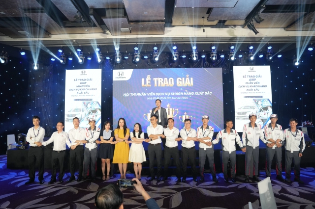 Honda việt nam tổ chức thành công hội thi nhân viên dịch vụ khách hàng xuất sắc - 6