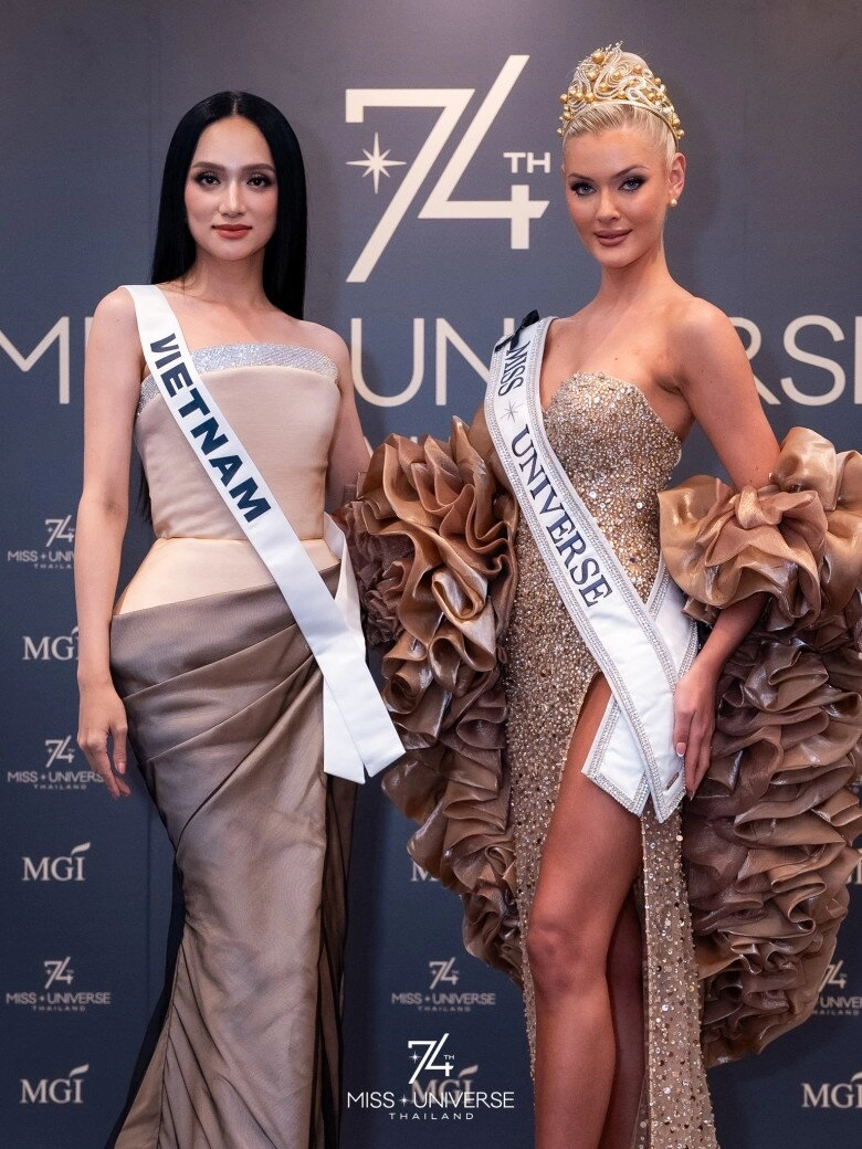 Hương giang đang khiến cõi mạng dậy sóng tại miss universe netizen gợi nhớ đến một nàng hậu quốc dân - 5