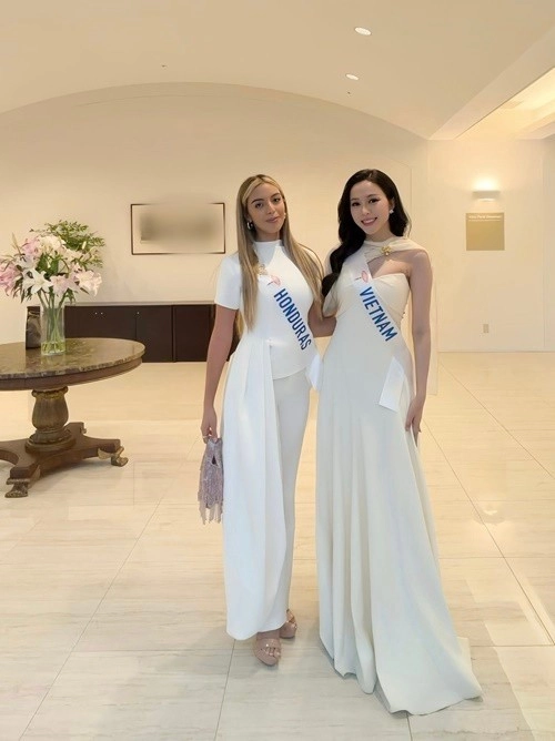 Kiều duy đẹp ngọt ngào ở miss international 2025 - 2